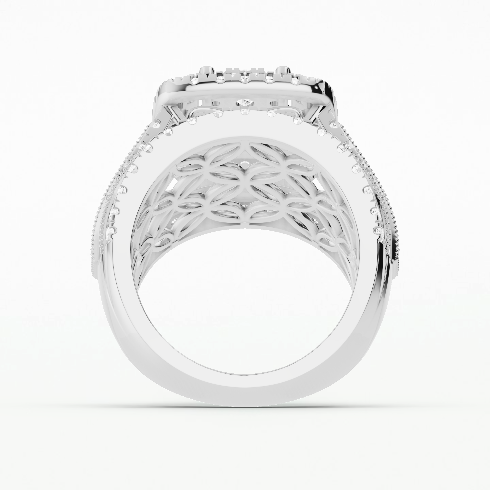 Celestial Spark Diamond Ring-Round