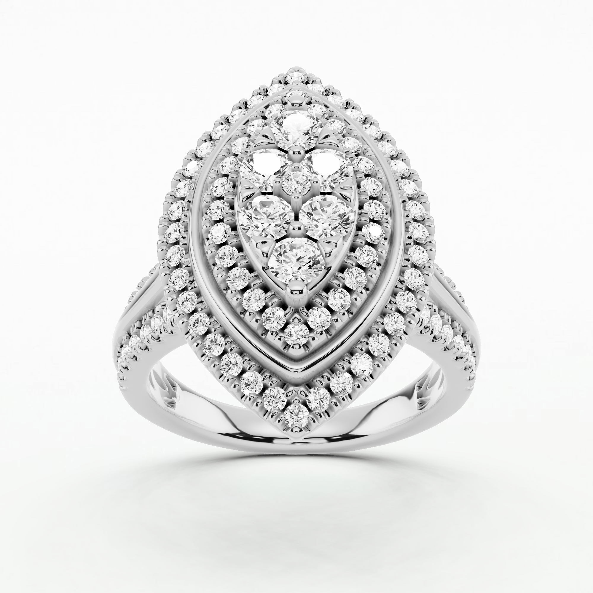 Twilight Glimmer Diamond Ring -