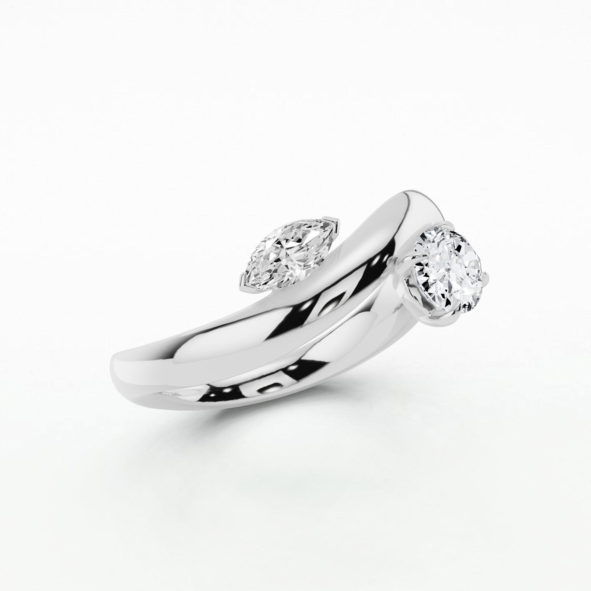 Glistening Elegance Fashion Ring-Multi Stone