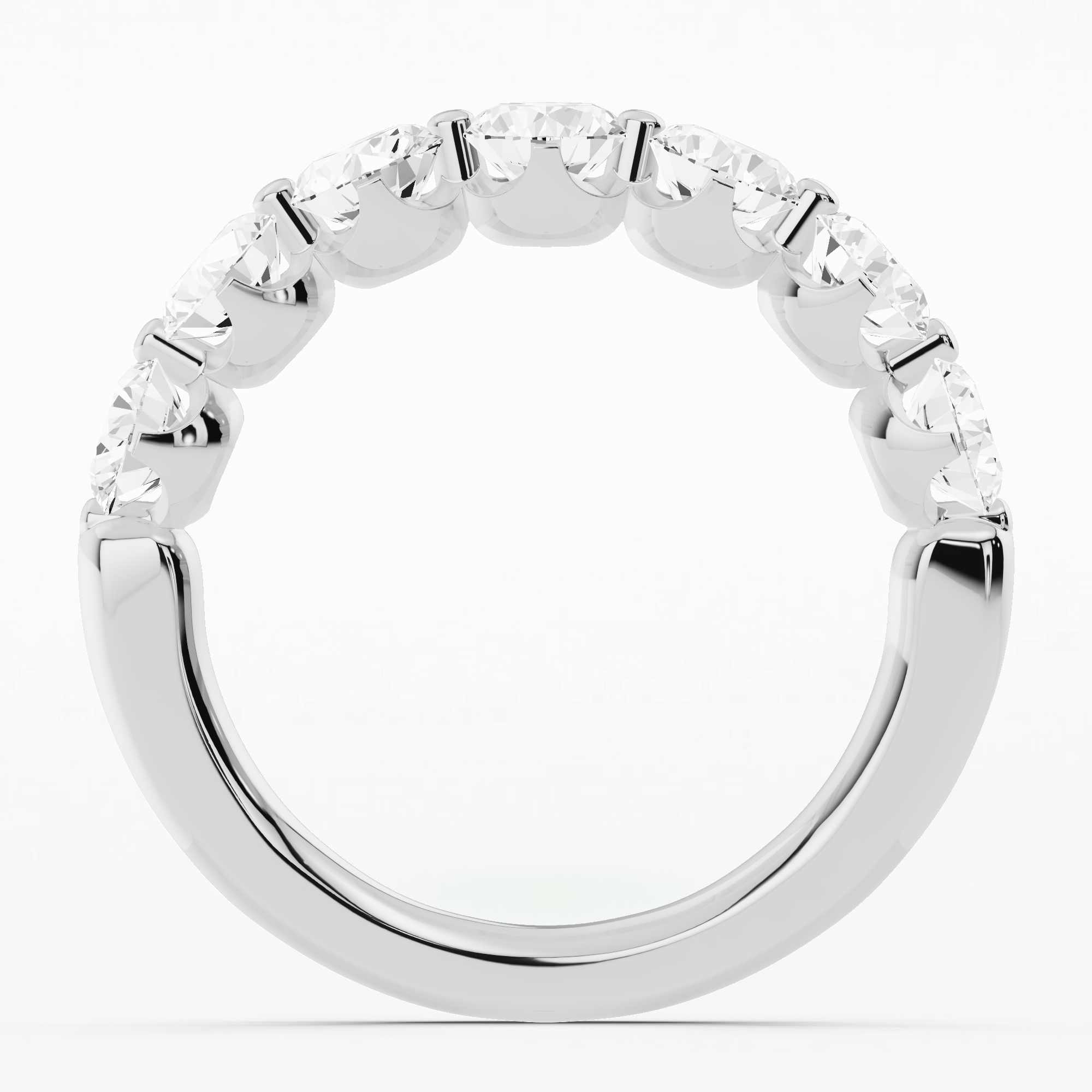 Harmony Half Eternity Band-Round