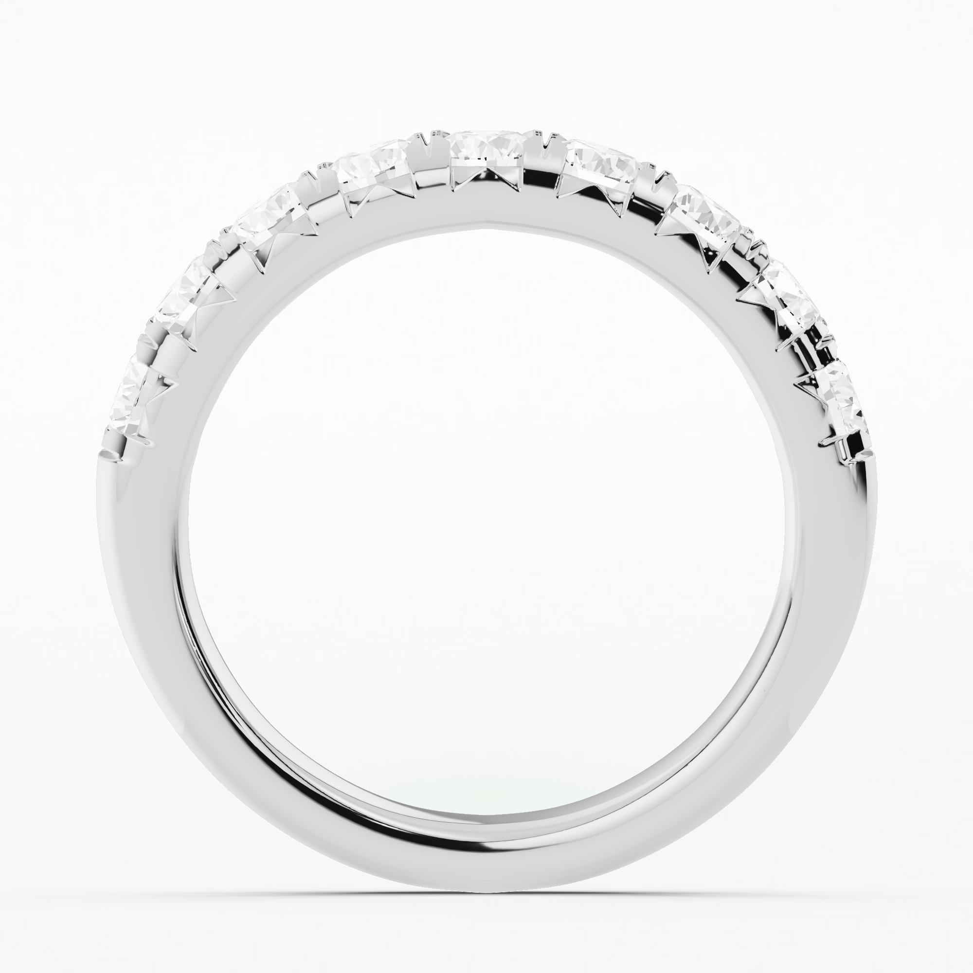 Ruth Half Eternity Band-Round
