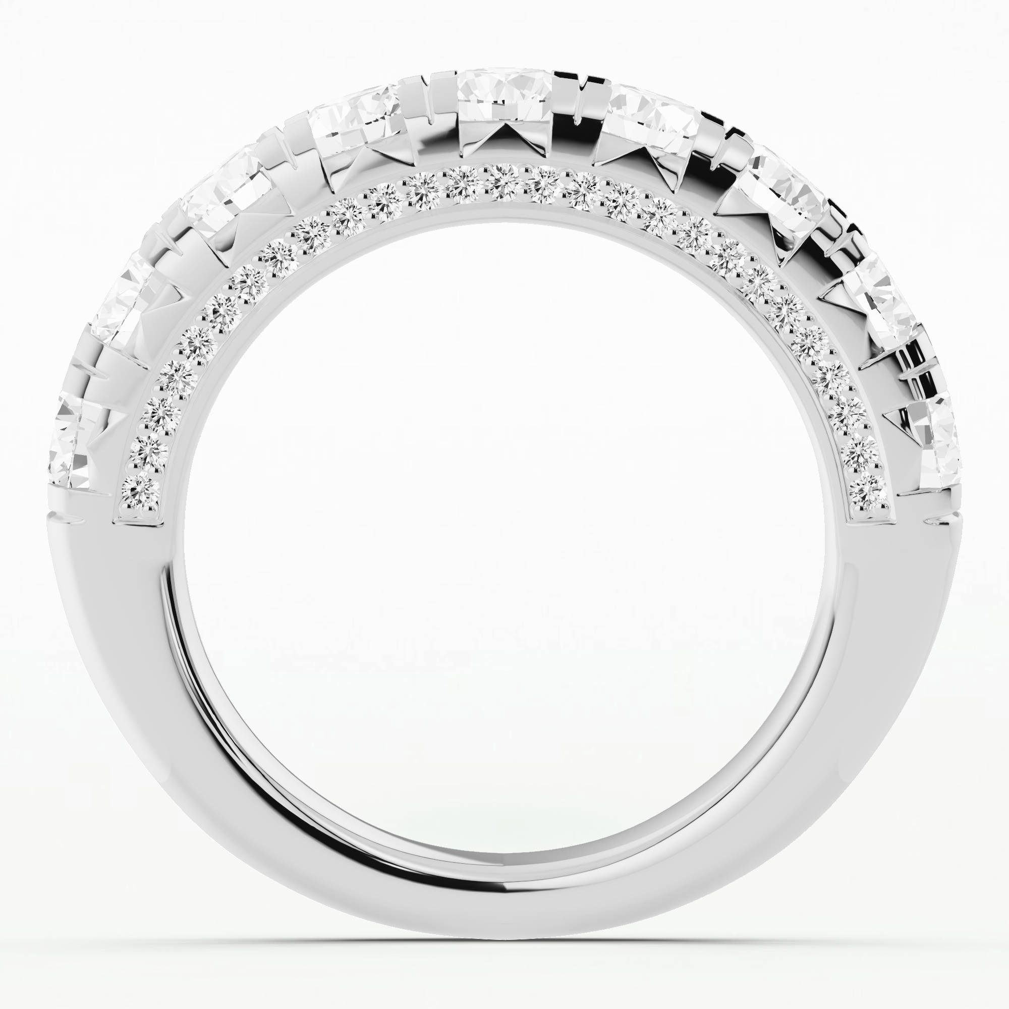 Elsie Half Eternity Band-Round
