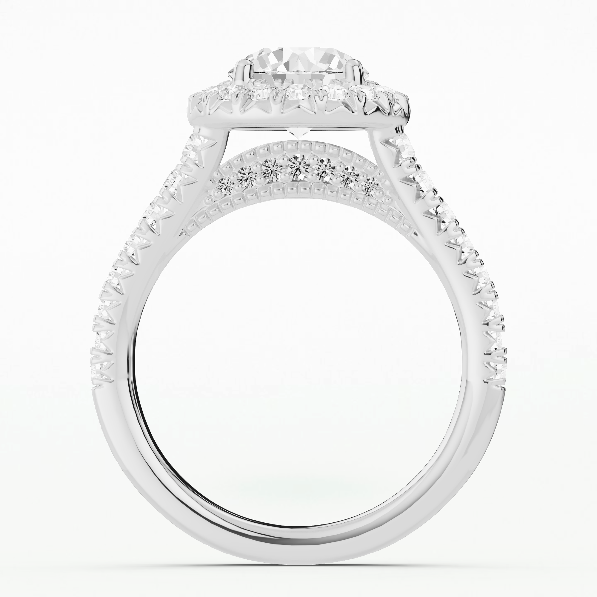 Evershine Solitaire Ring-Round