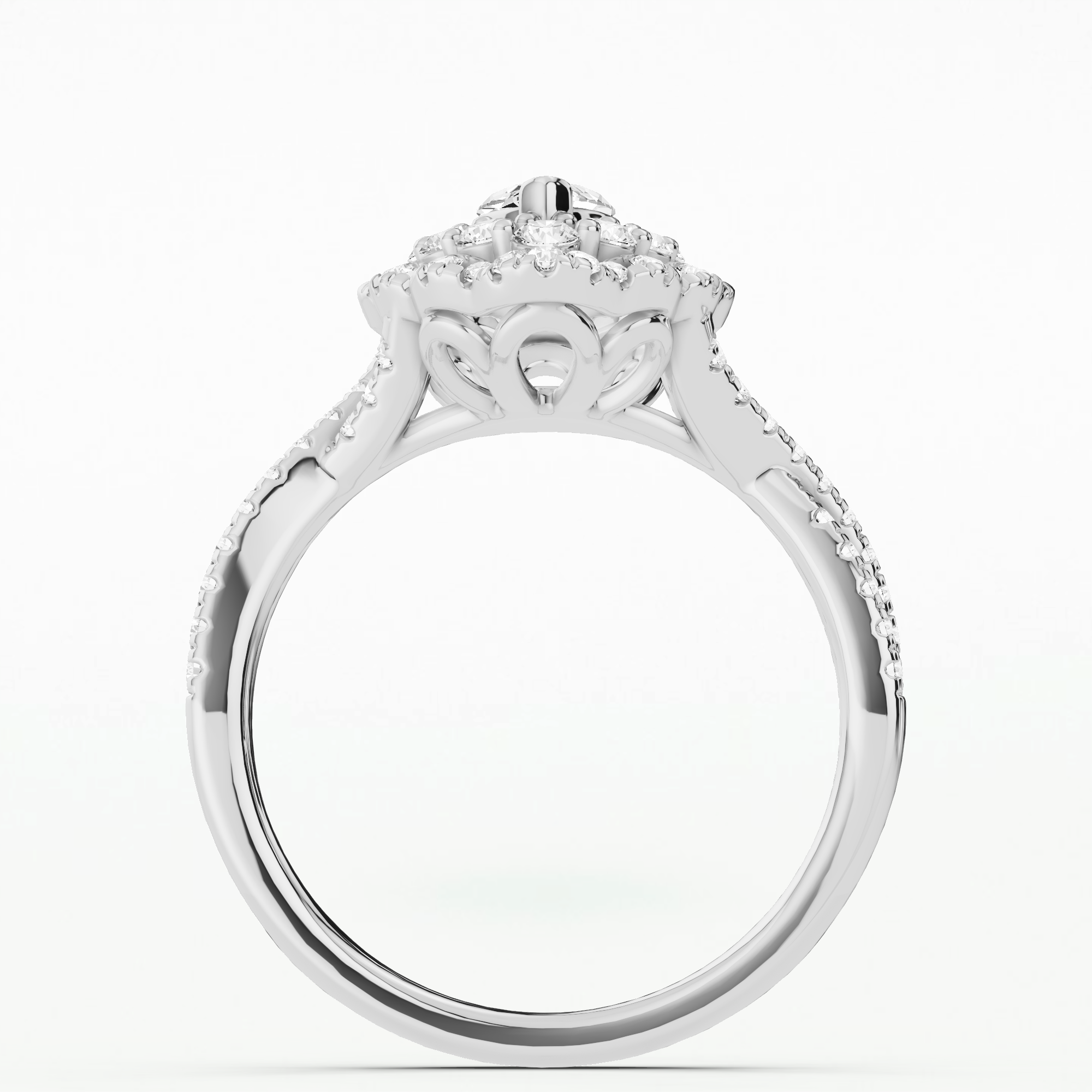 Dewlight Bloom Pendant - Marquise