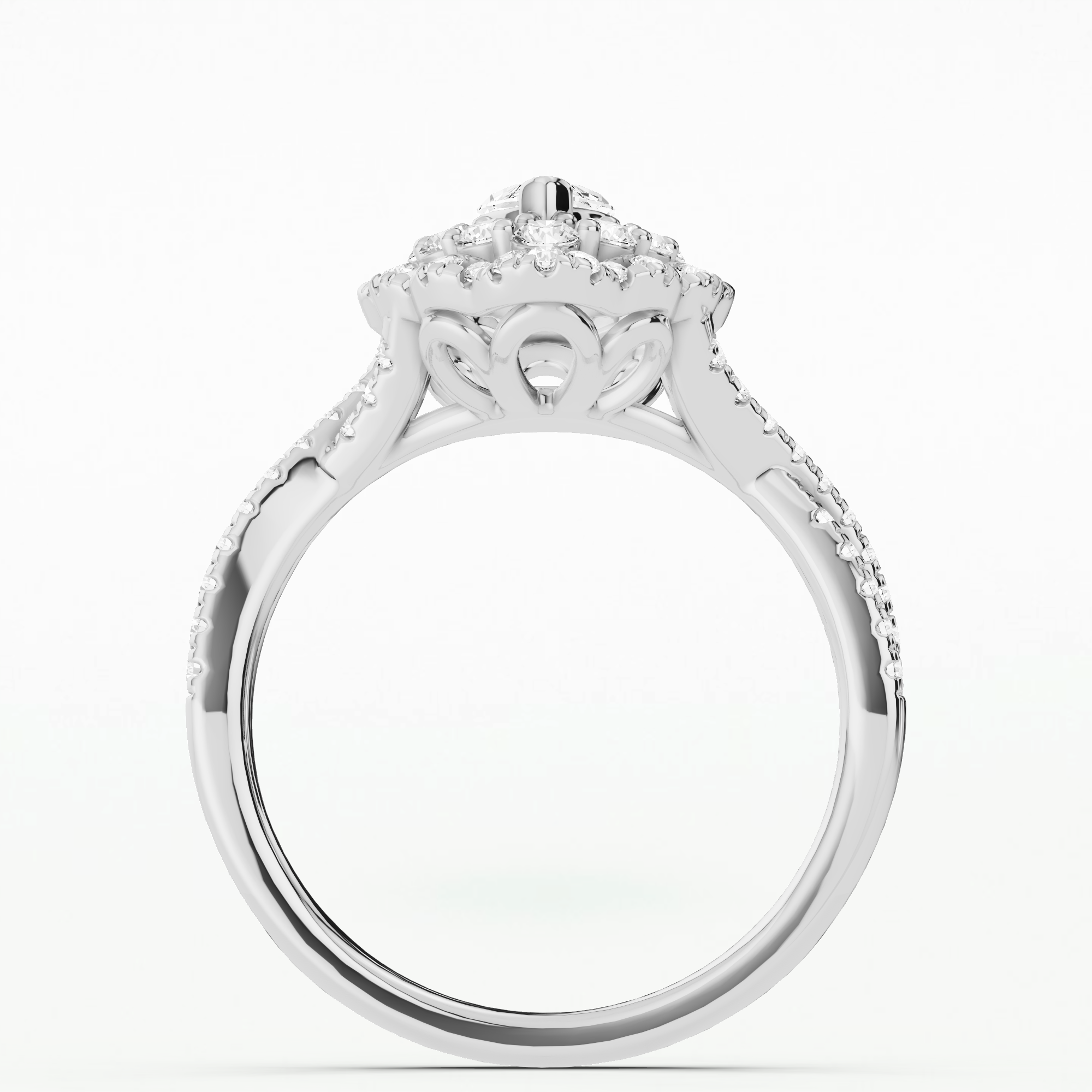 Dewlight Bloom Pendant-Marquise