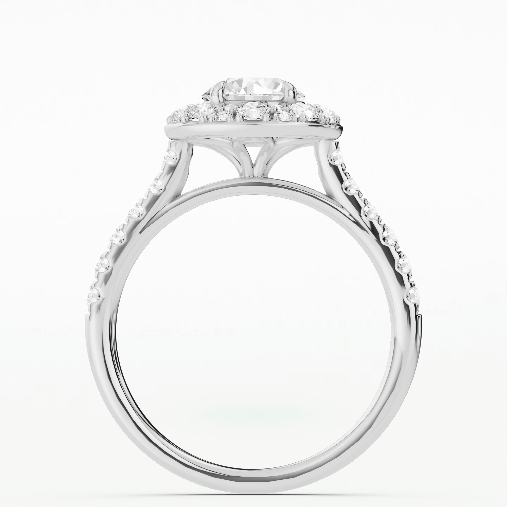 Halo Bloom Ring - Round