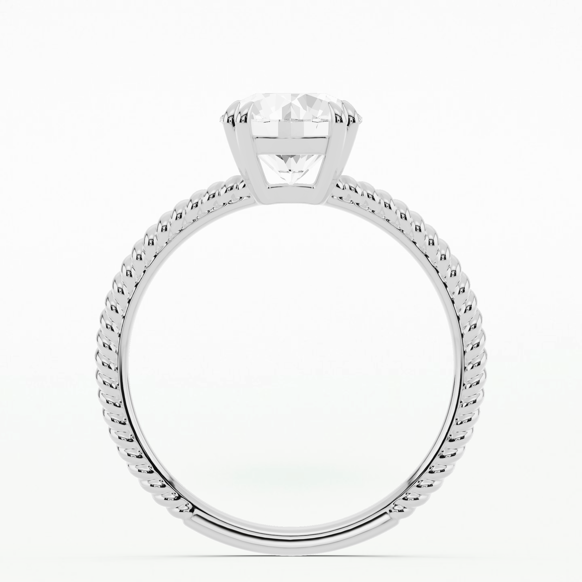 Classic Rope Solitaire Ring-Round