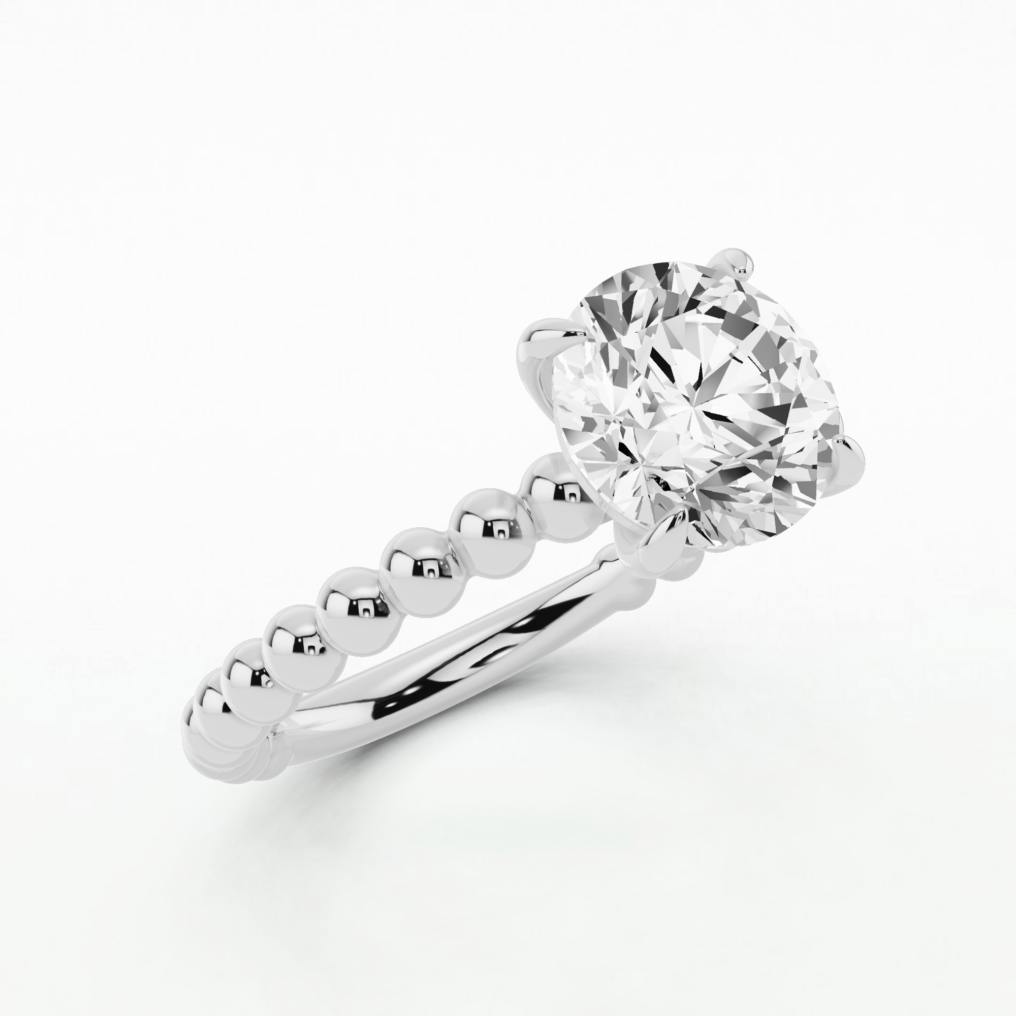 Bubble Solitaire Ring-Round