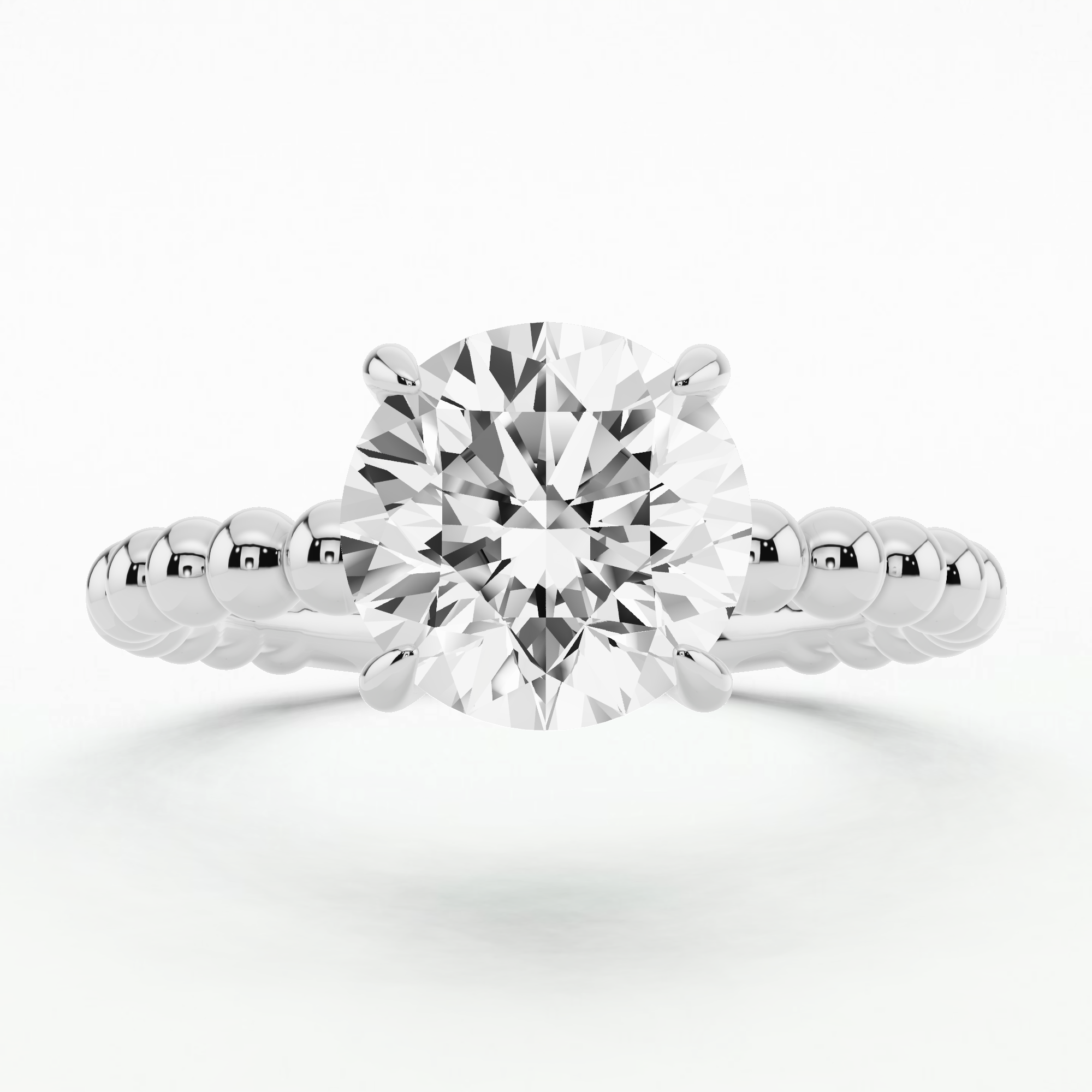 Bubble Solitaire Ring-Round