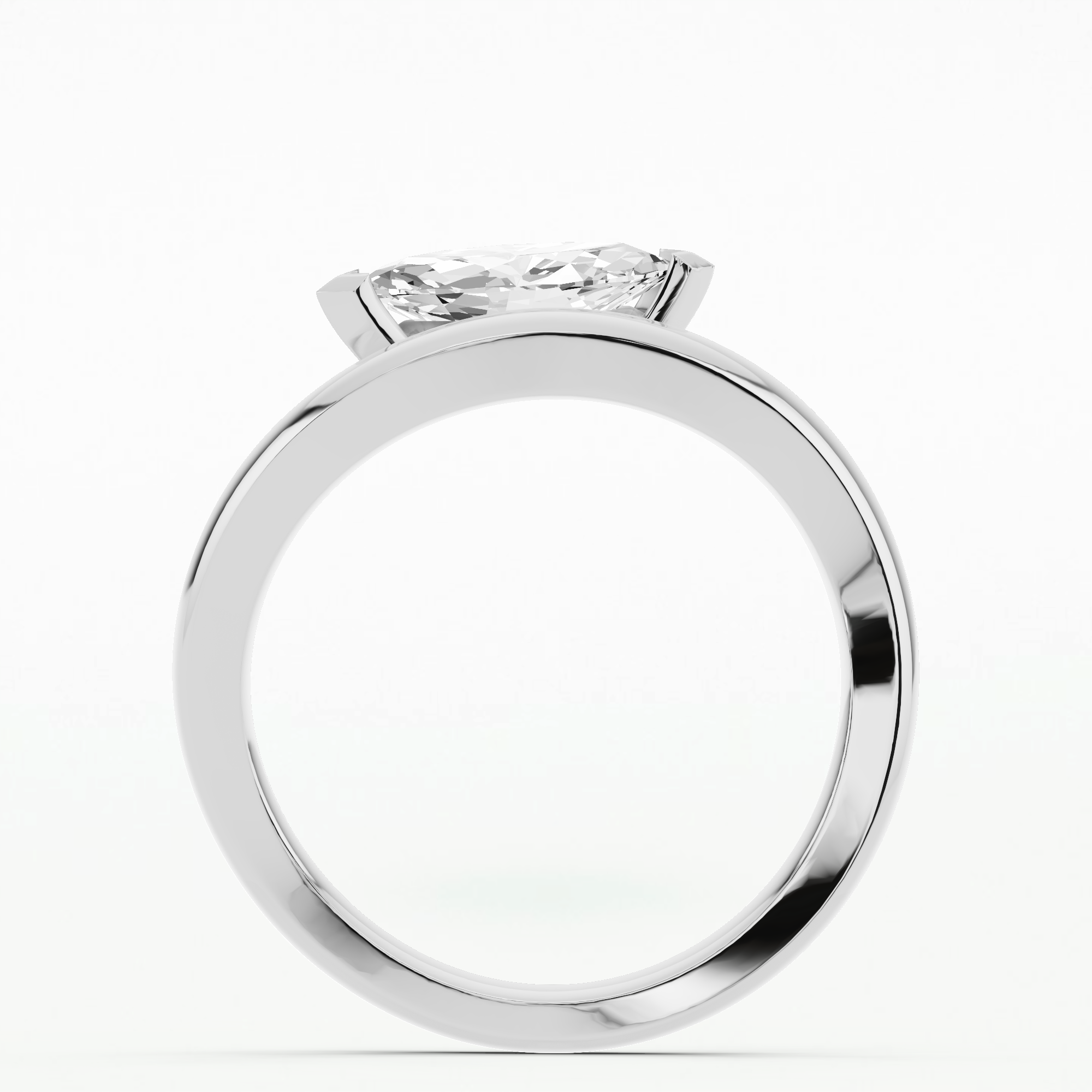 Shimmering Allure Ring-Marquise