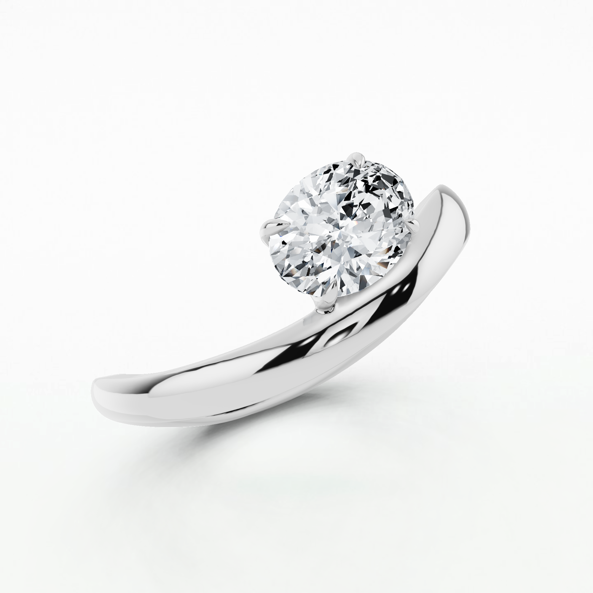 Shimmering Allure Ring-Oval