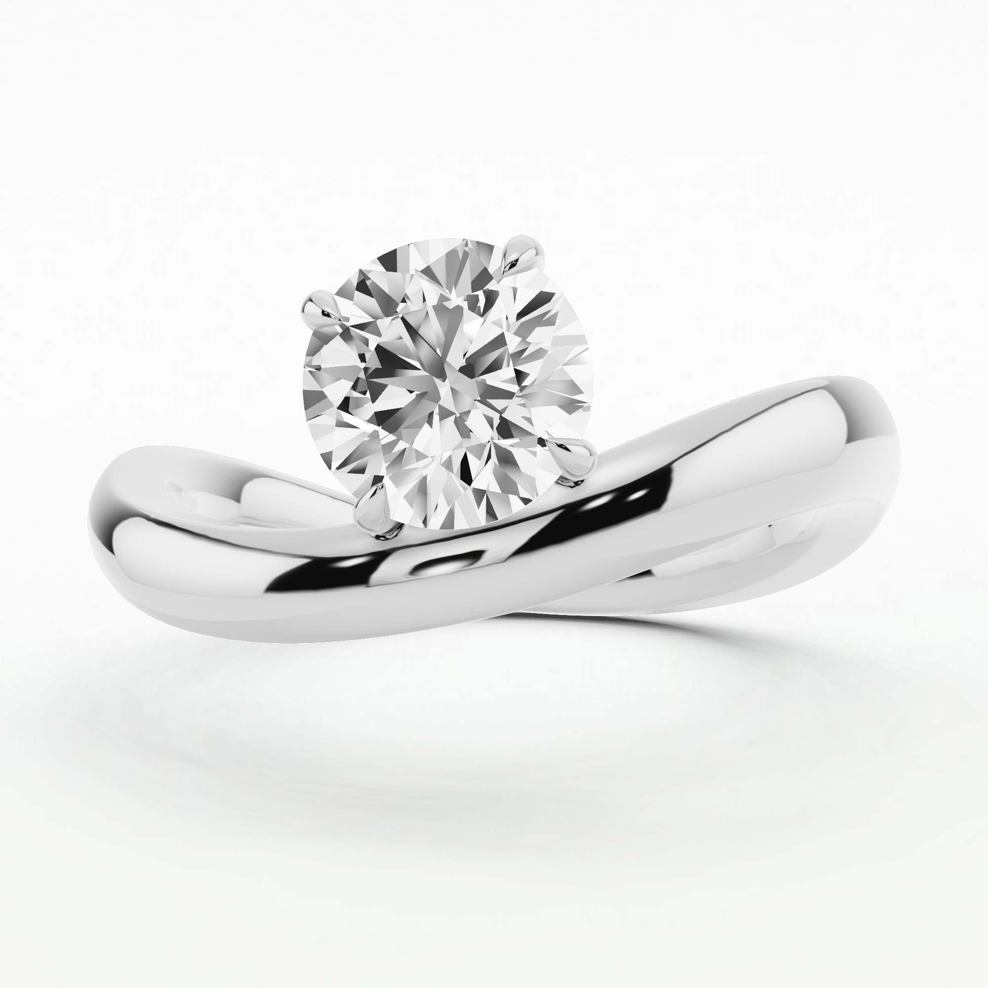 Shimmering Allure Ring-Round