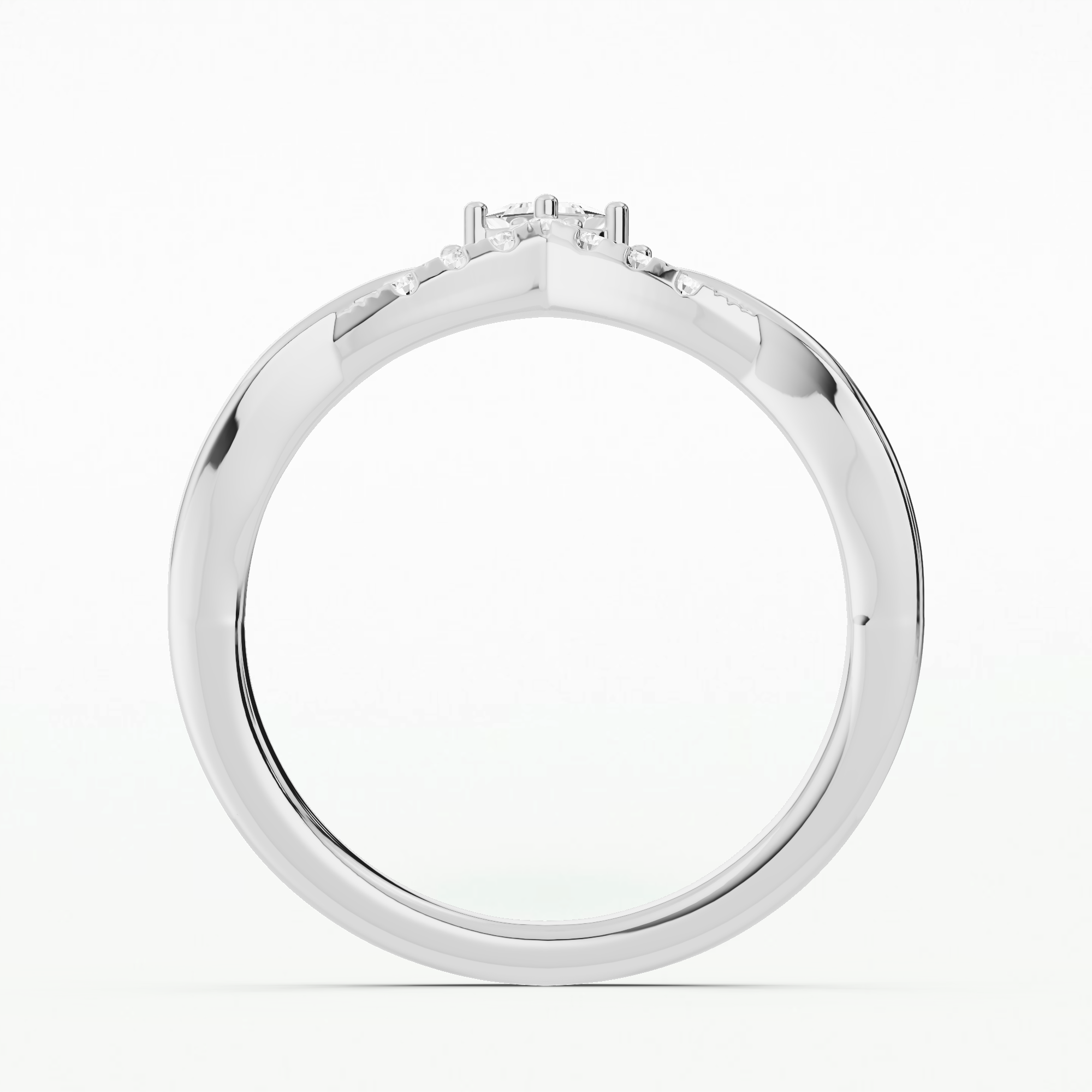 Laurel Stackable Ring-Princess