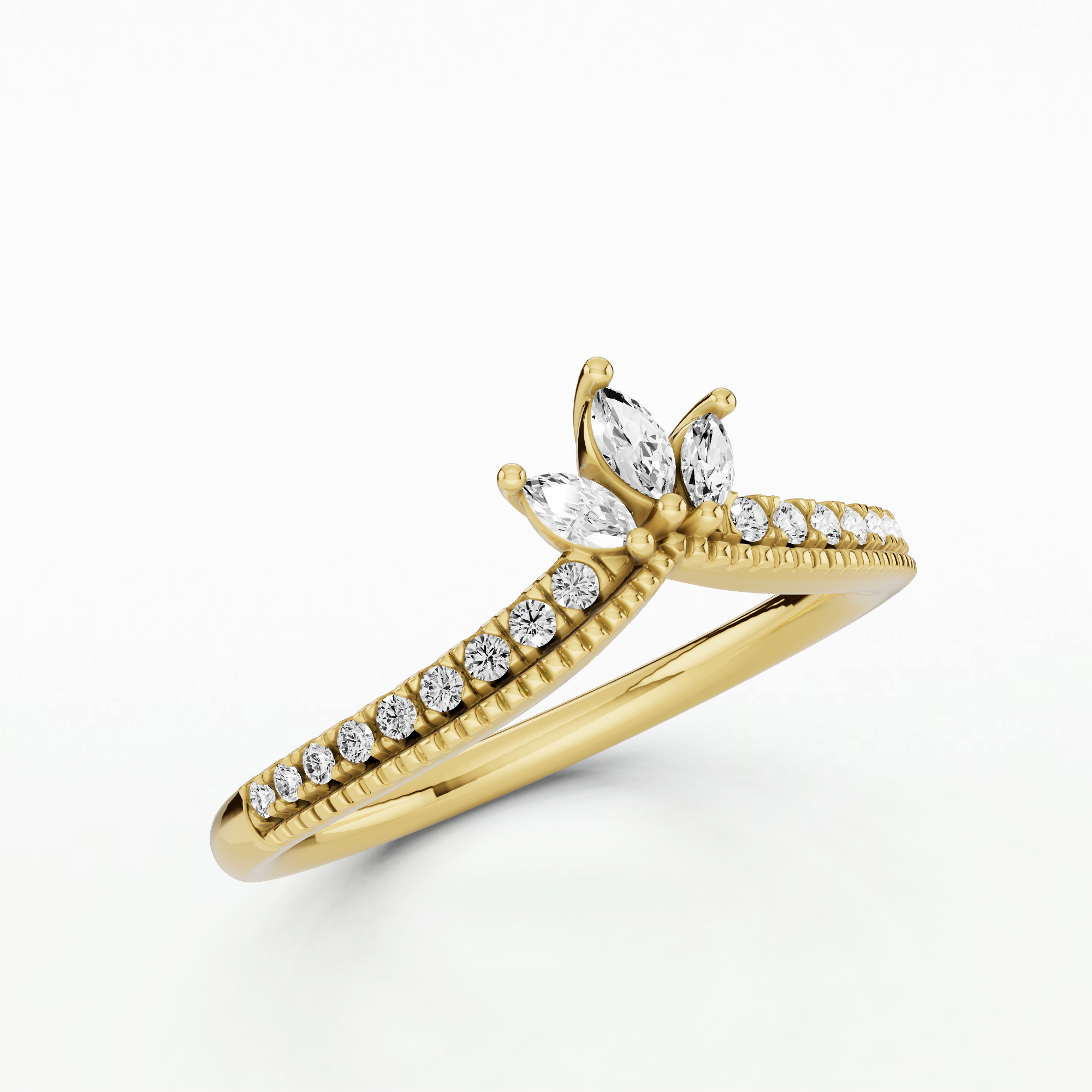 Iris Stackable Ring-Marquise