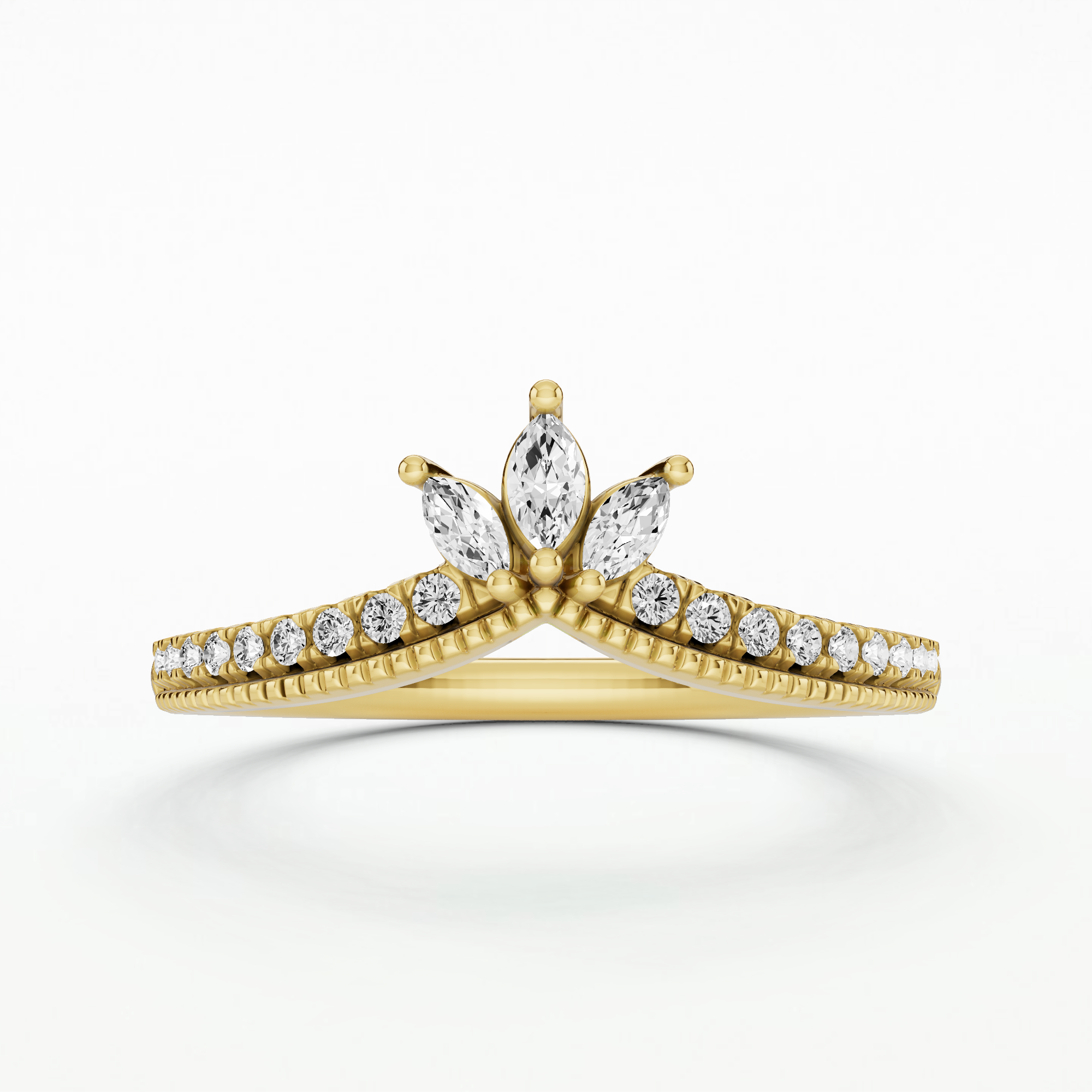 Iris Stackable Ring-Marquise