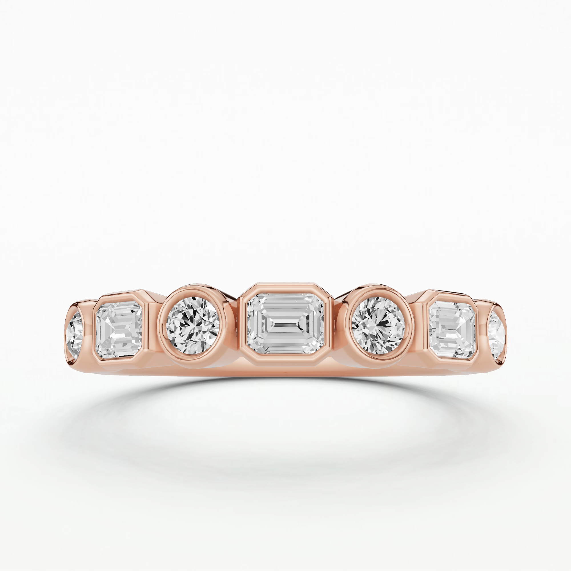 Victoria Lab Grown Diamond Stackable Ring-Multi Stone