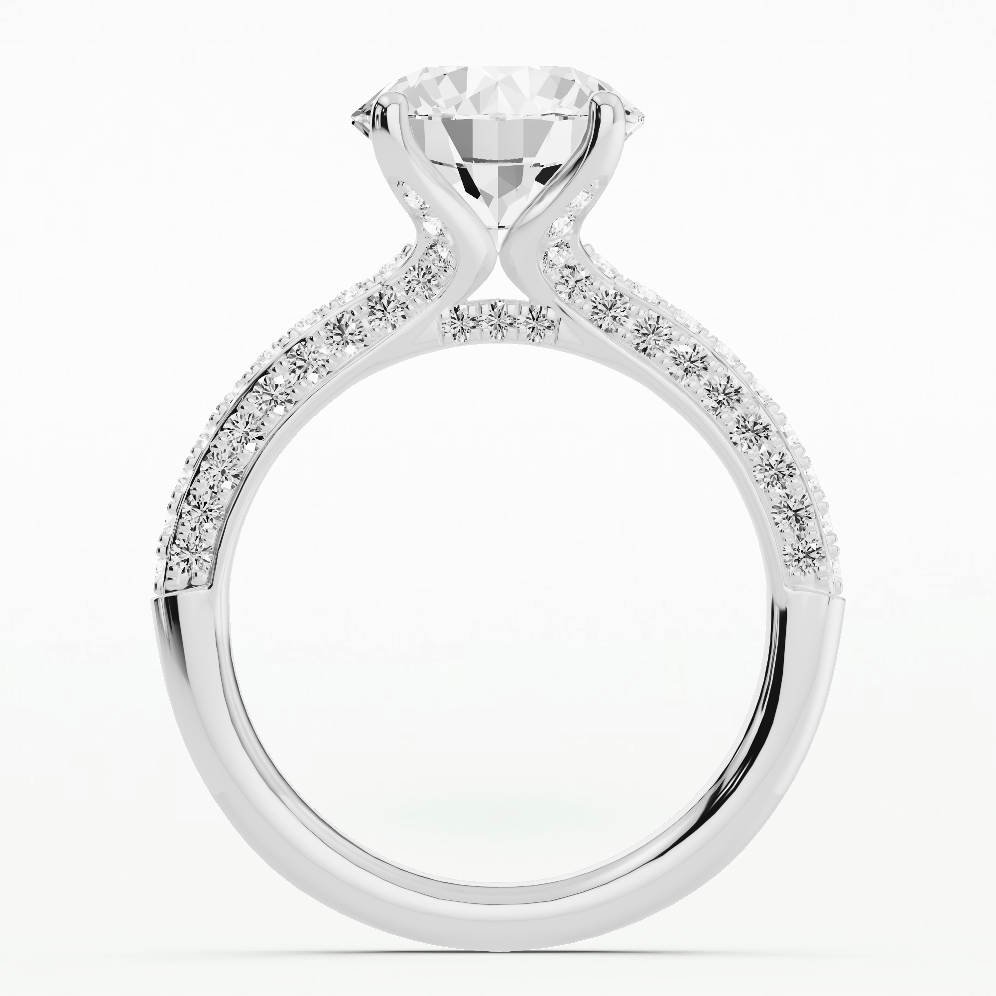 The Illume Solitaire Ring-Round