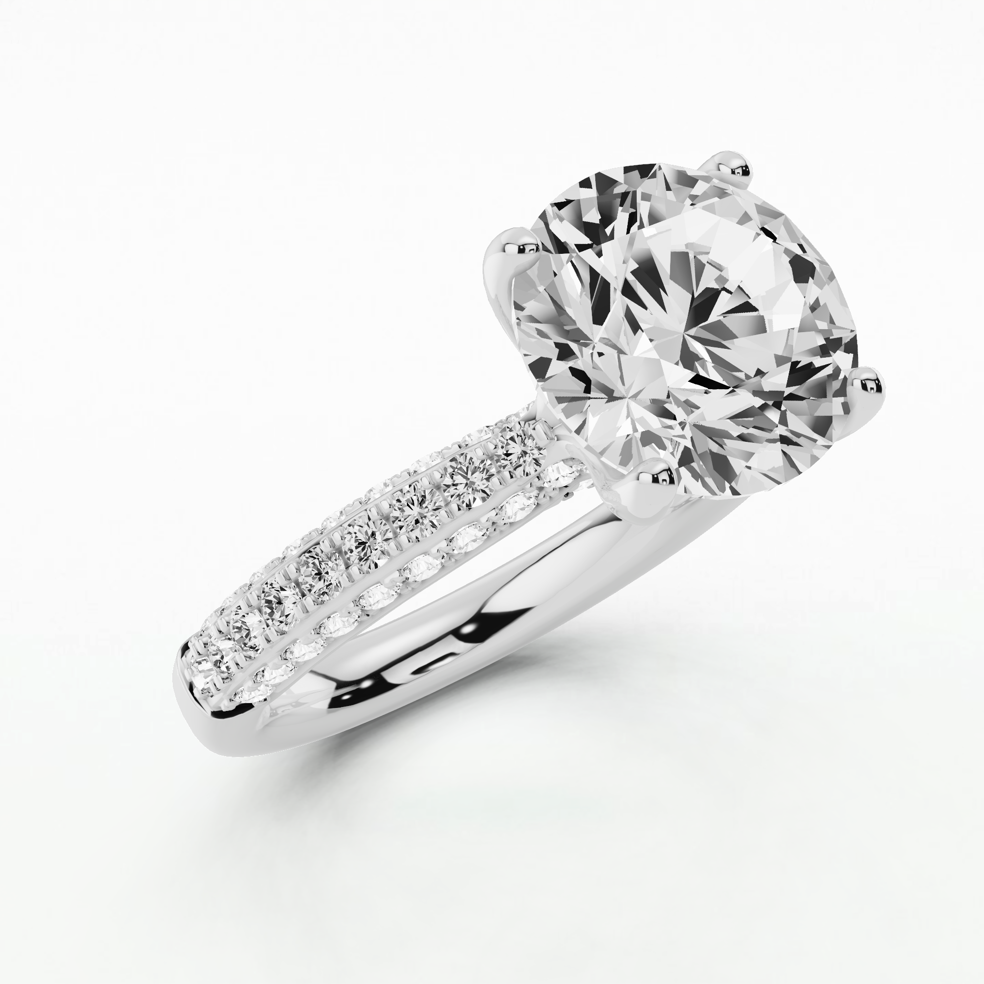 The Illume Solitaire Ring-Round