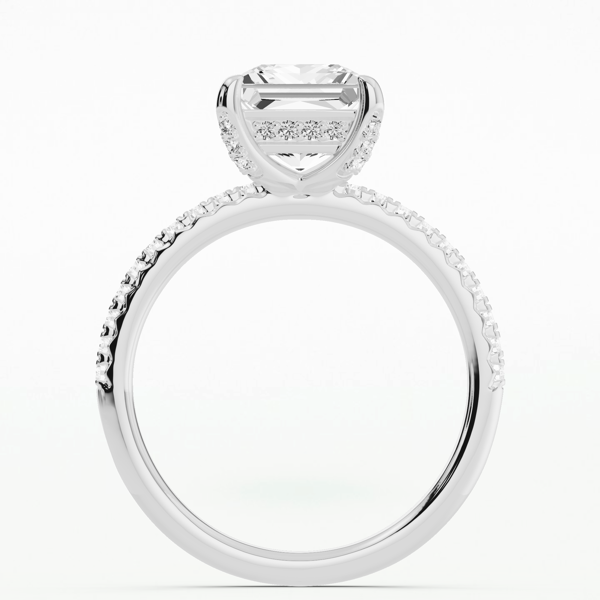 Grace Solitaire Diamond Ring-Princess