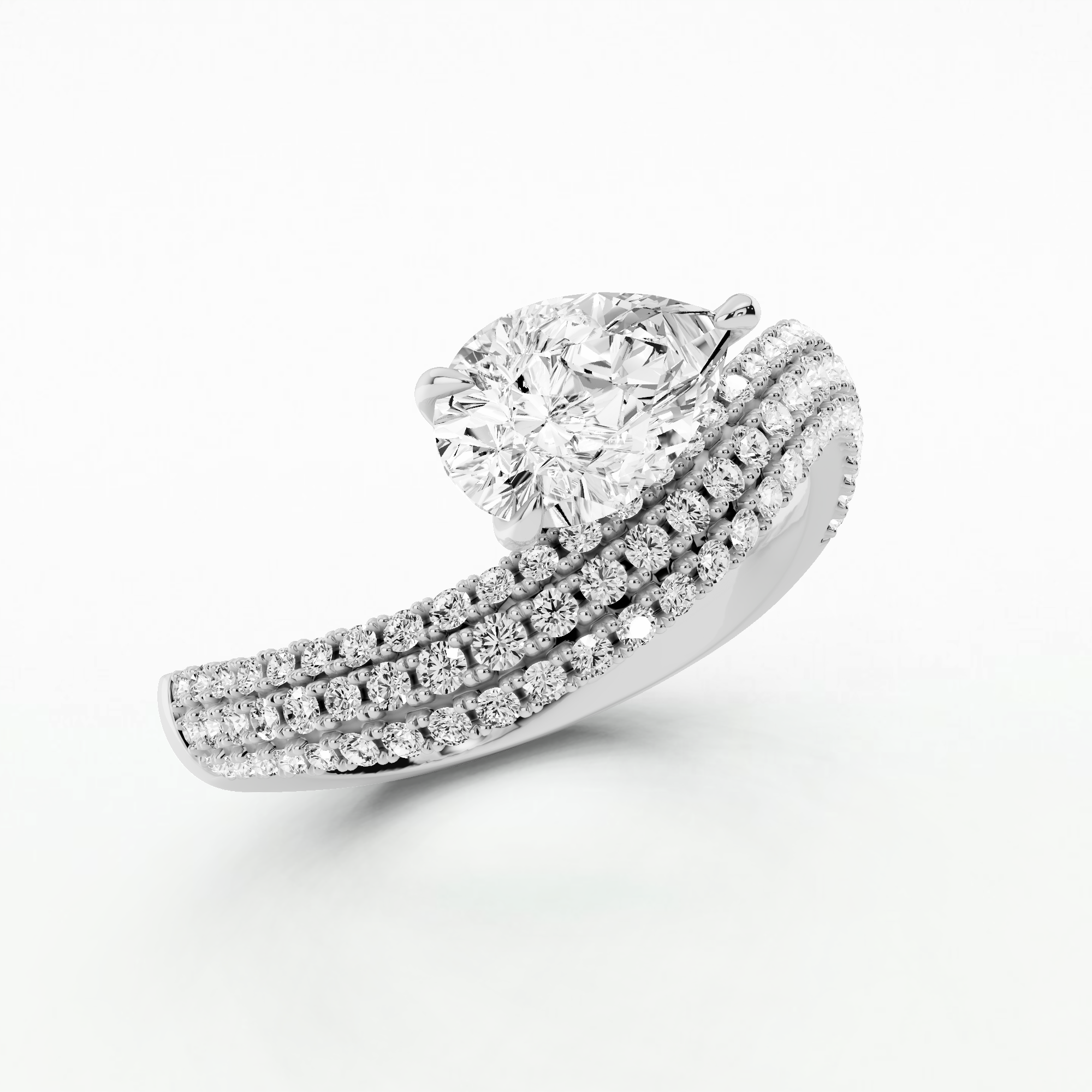 Sparkling Grace Ring-Pear