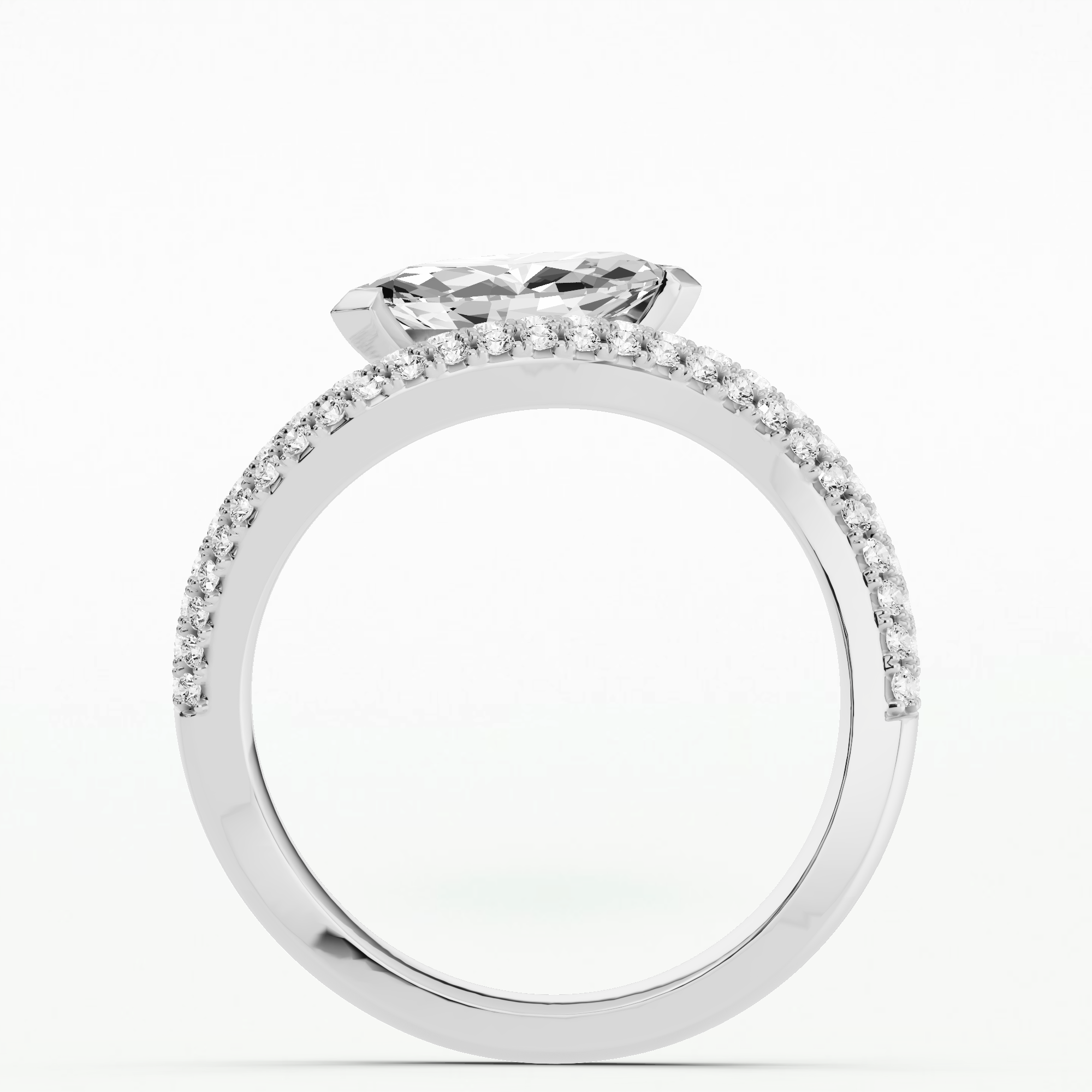 Sparkling Grace Ring-Marquise