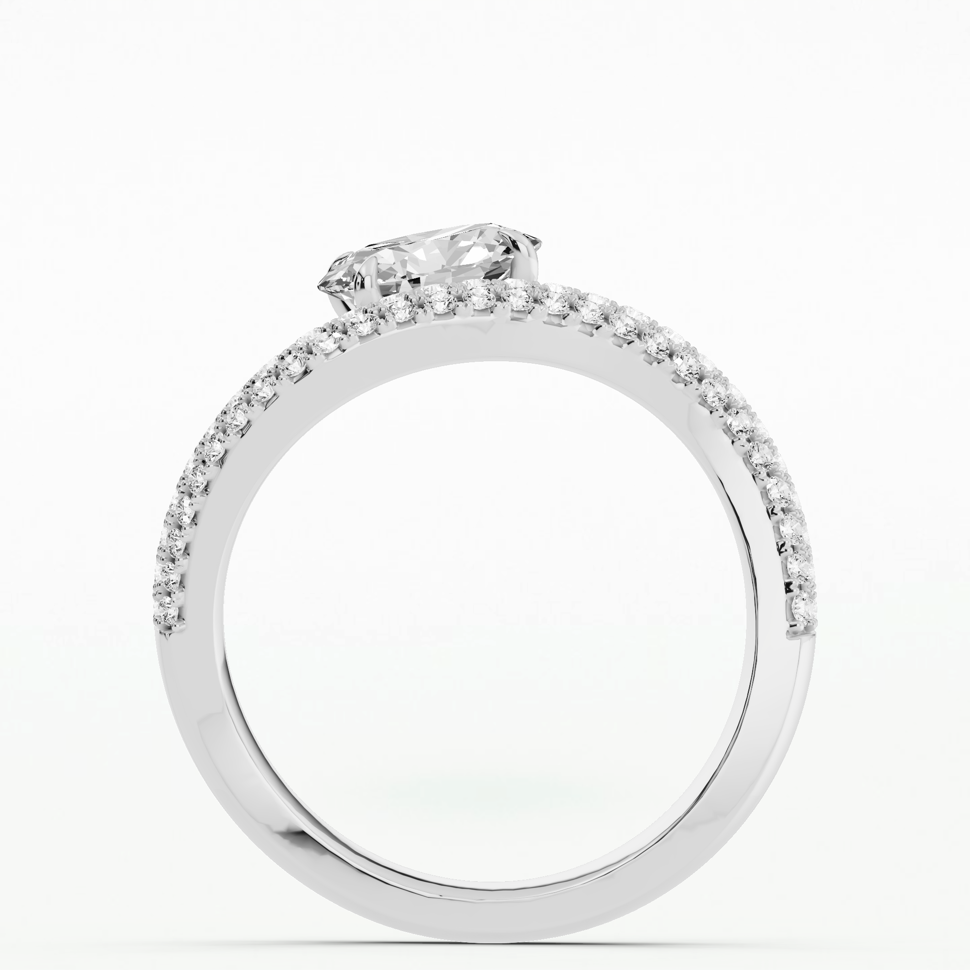 Sparkling Grace Ring-Oval