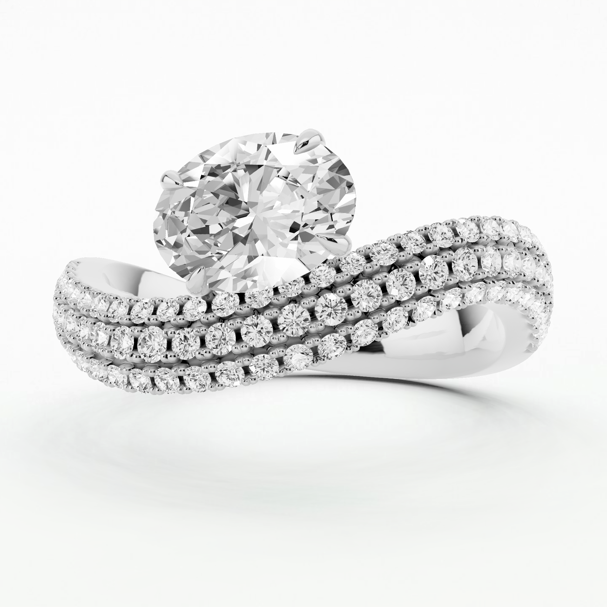 Sparkling Grace Ring-Oval