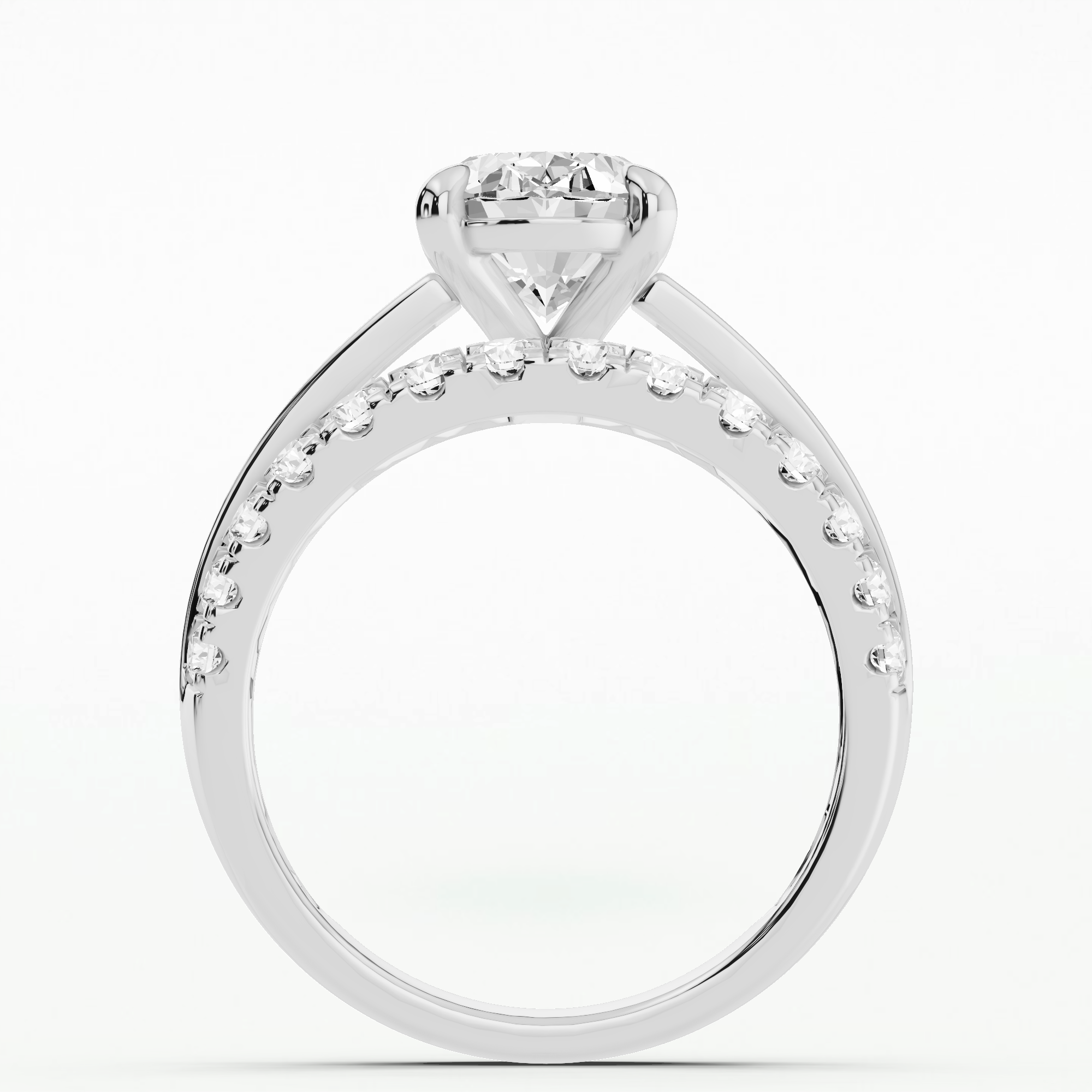 Solara Crown Ring-Oval