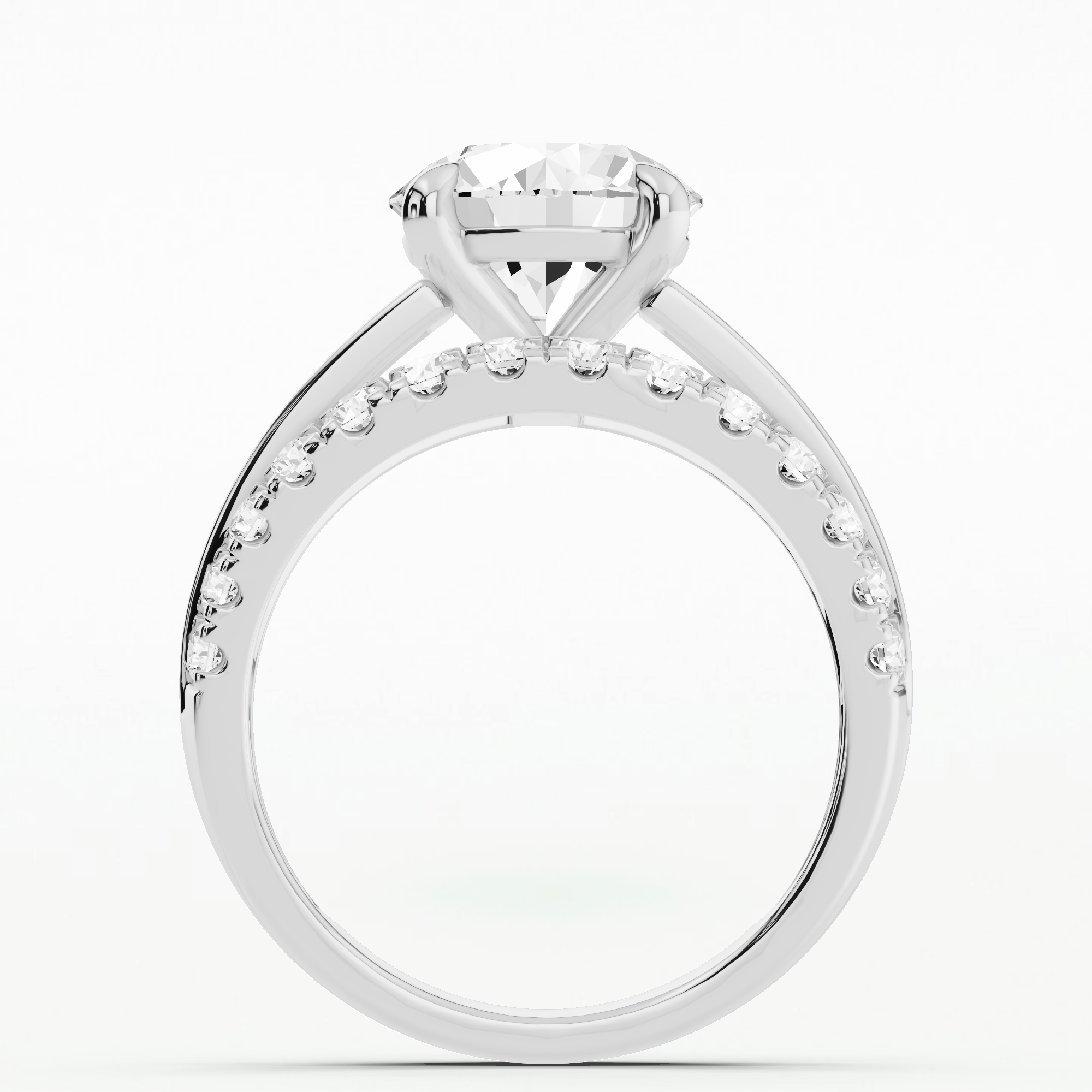 Solara Crown Ring-Round