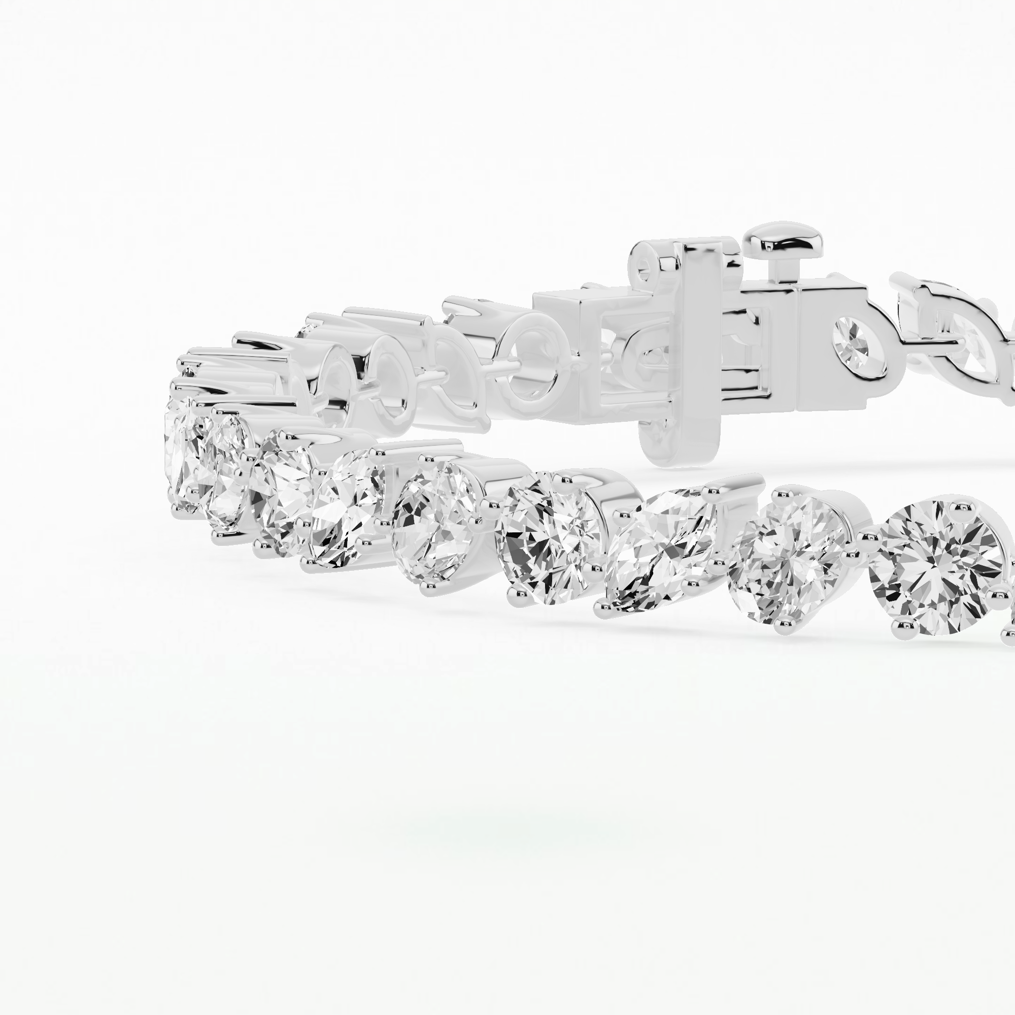Symphony Tennis Bracelet-Multi Stone