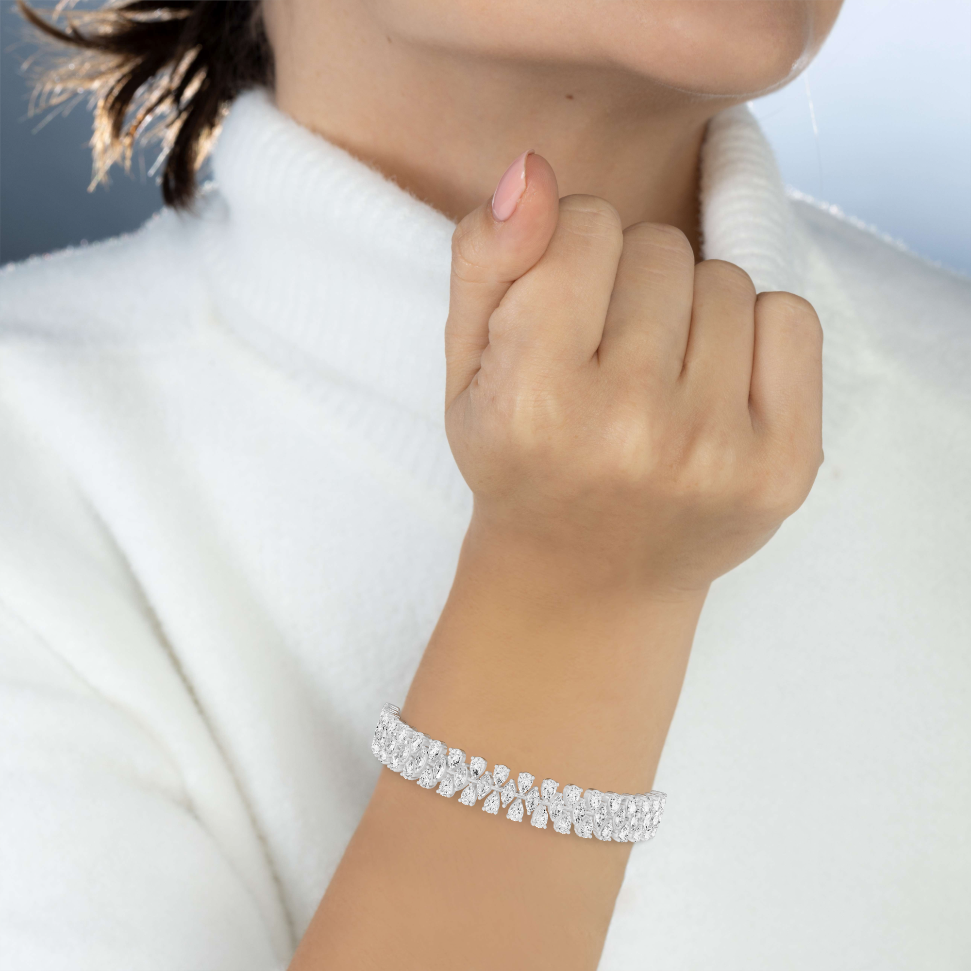 The Tara Tennis Bracelet-Multi Stone