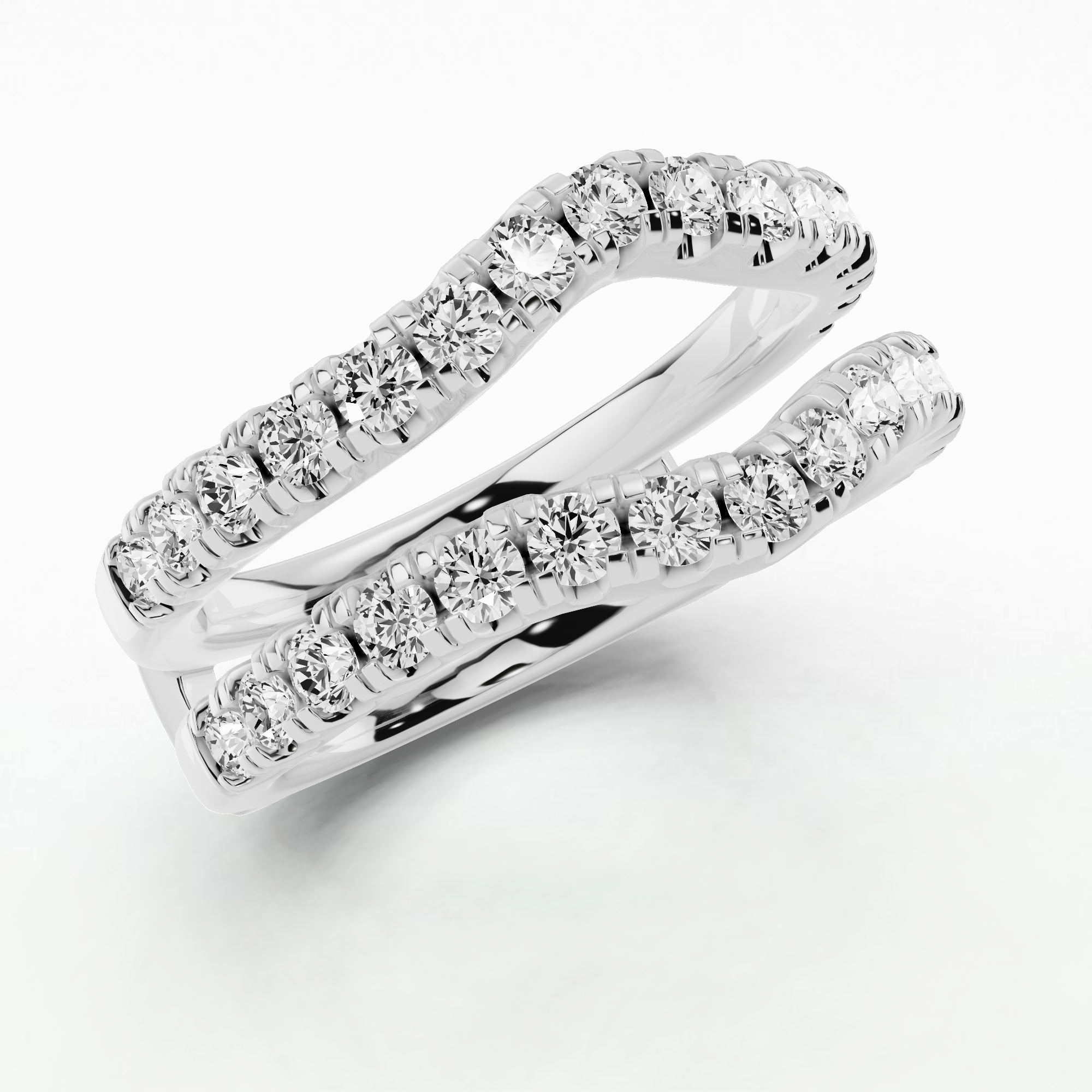 High Low Wrap Band-Round