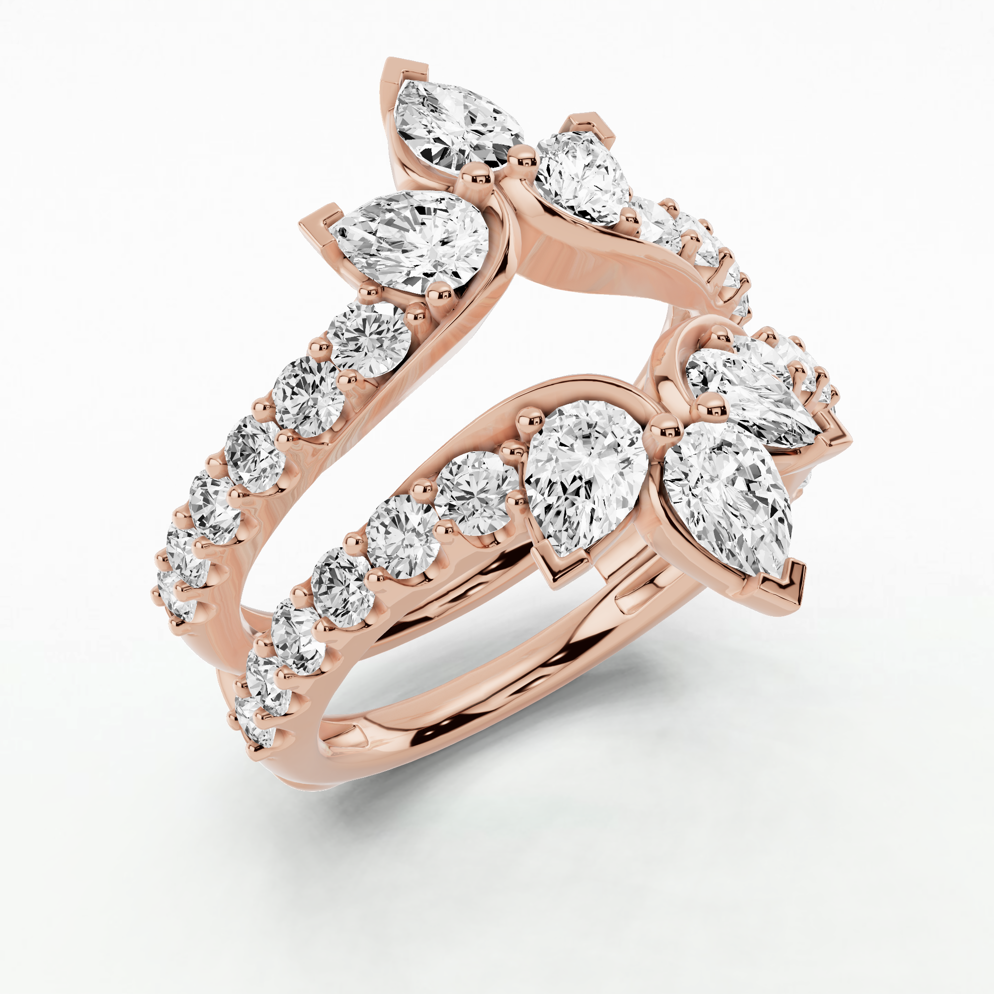 Starburst - Wrap Band-Multi Stone