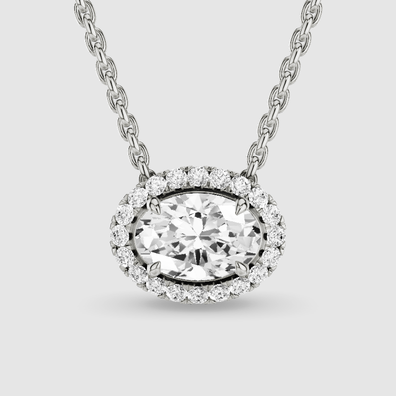 Diamond Solitaire Necklace Settings