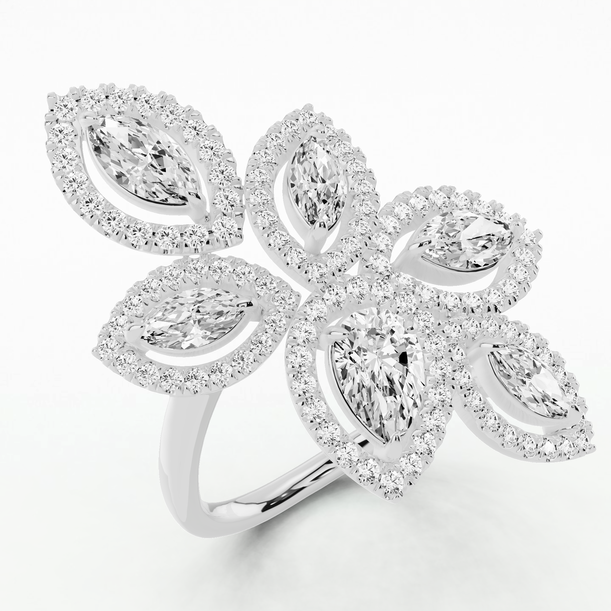 The Liana Ring-Multi Stone