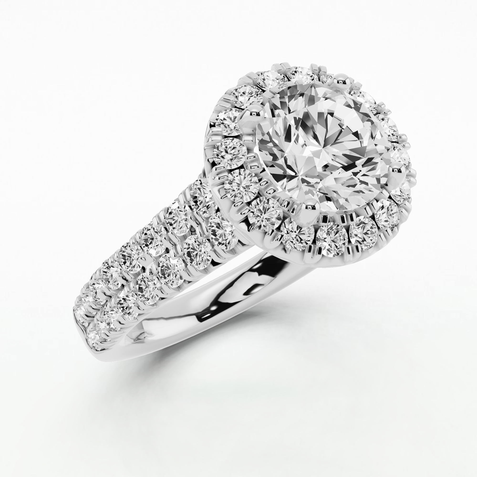 Evershine Solitaire Ring-Round