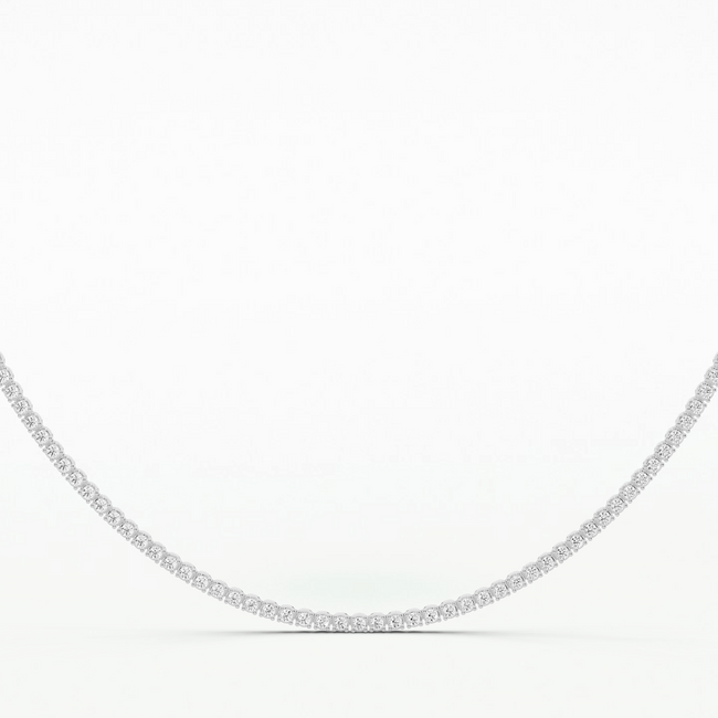 Necklace Round Lab-Grown 0.25 Ct Diamond Waterproof main image 1