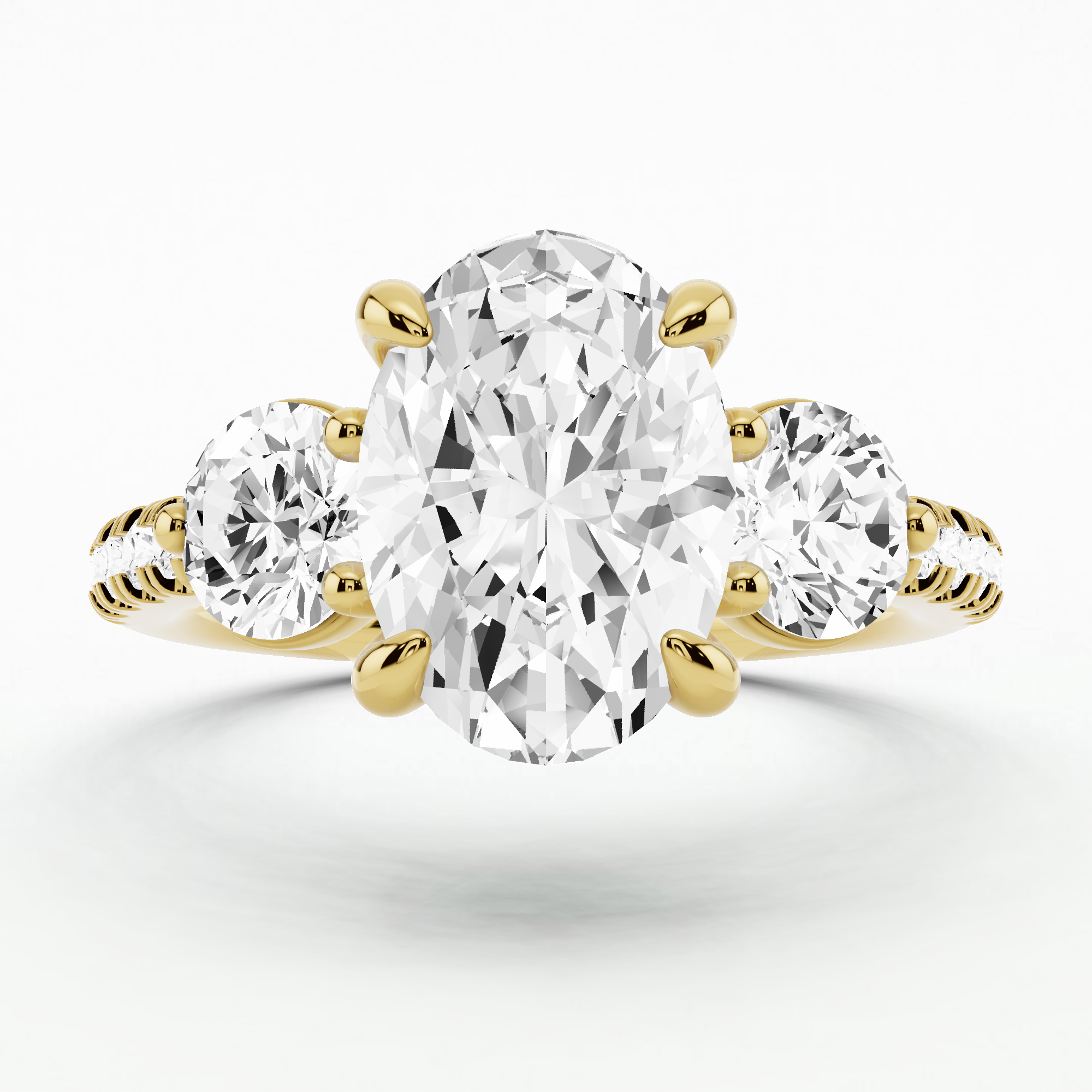 Forever Yours Ring Duo-Oval